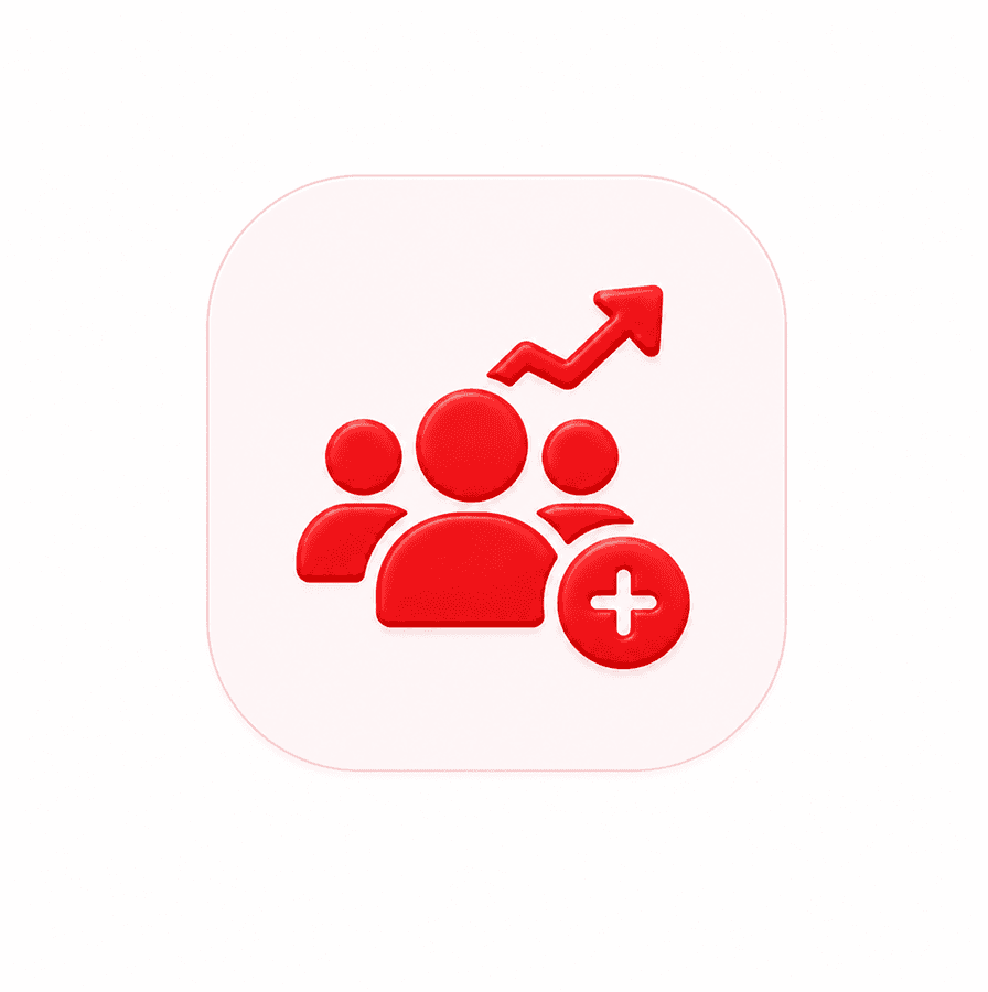 Increased Total active users