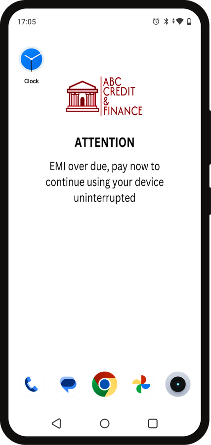 Wallpaper Lock Mockup