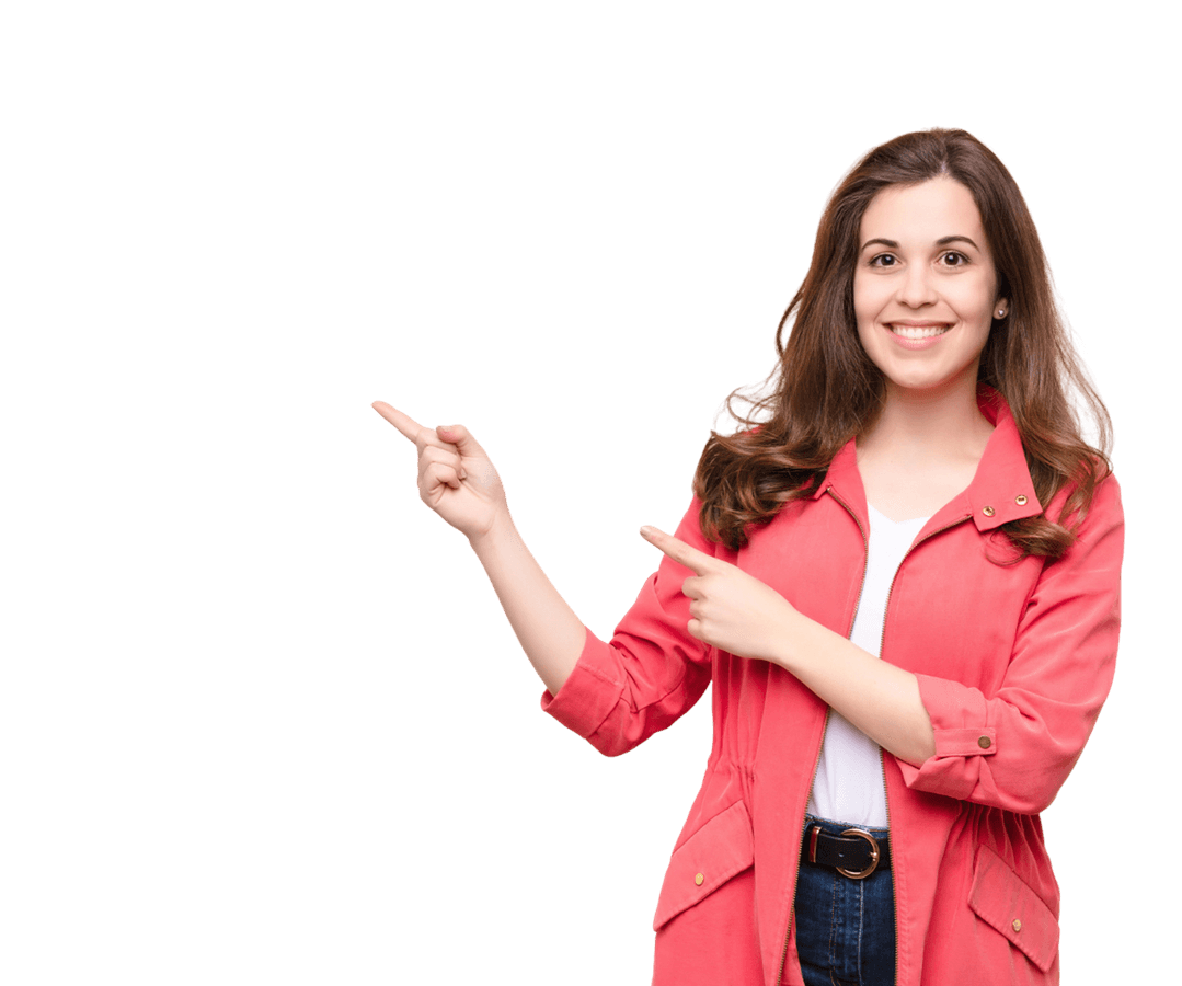 Datacultr Solution Pointing Woman