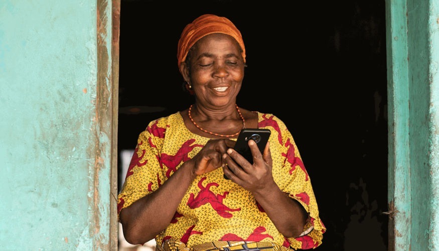 Mobile device financing for unbanked