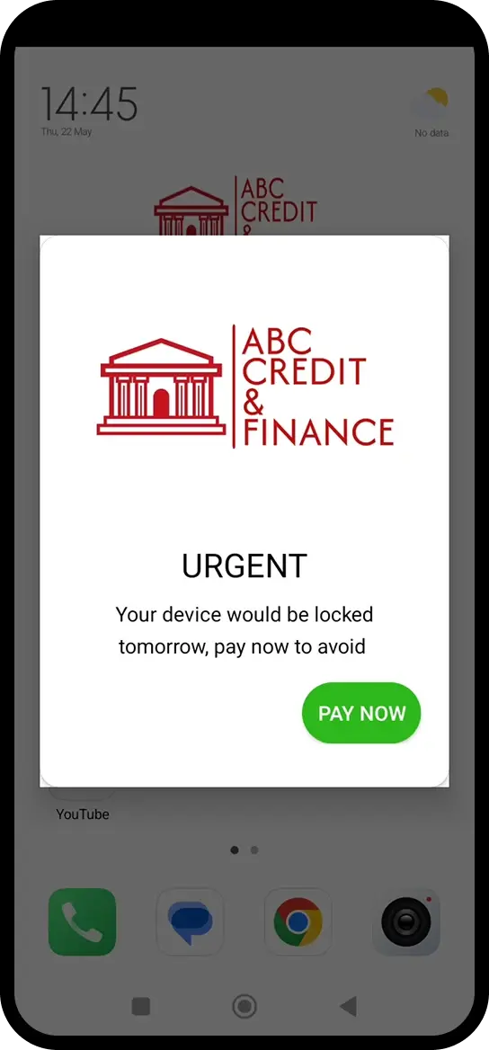 Flash Message with CTA